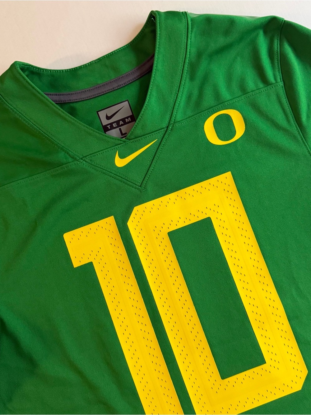 Nike Oregon Ducks #10 Bo Nix Jersey Kids Boys L Football NCAA